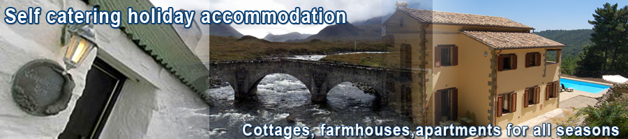 Holiday Cottages, farmhouses, apartments for your holiday this year